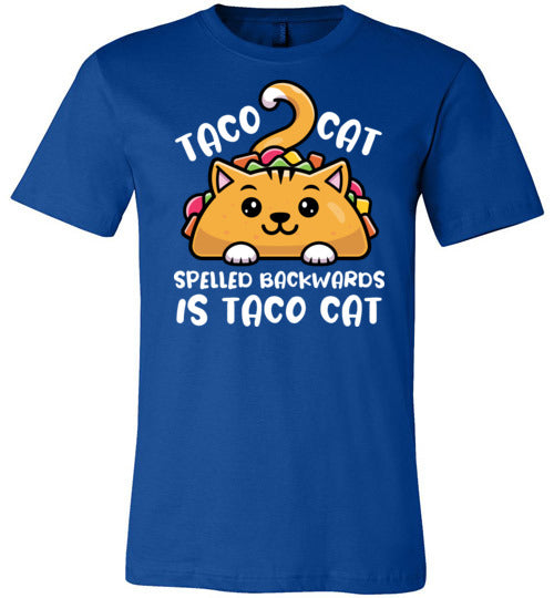 Taco Cat Spelled Backwards Canvas