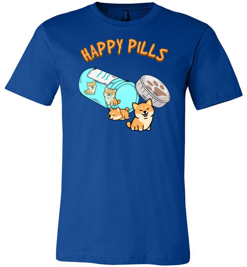 Happy Pills Shiba Inu Canvas