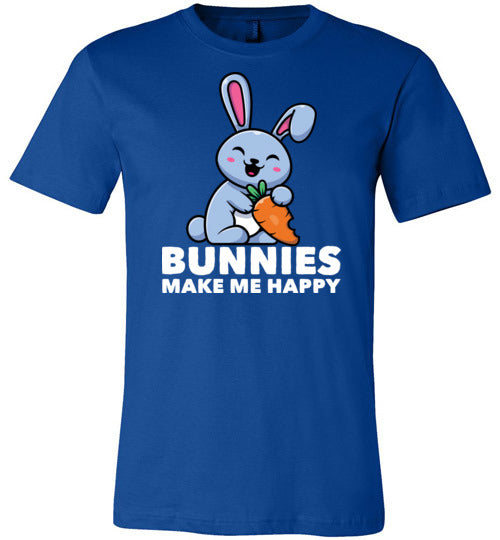 Bunnies Make Me Happy Canvas