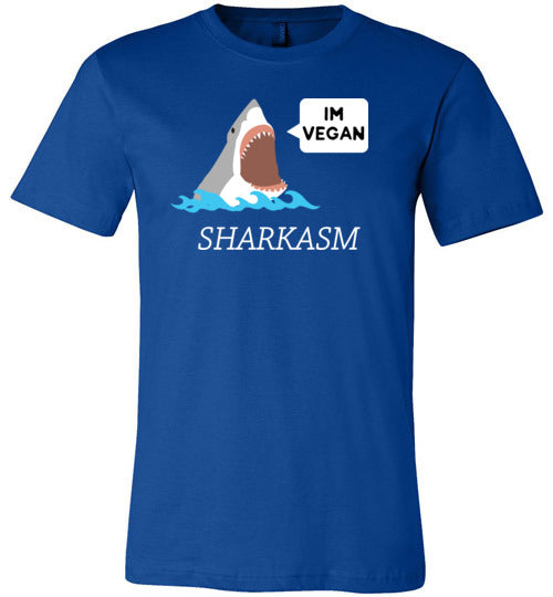 Sharkasm Vegan Canvas