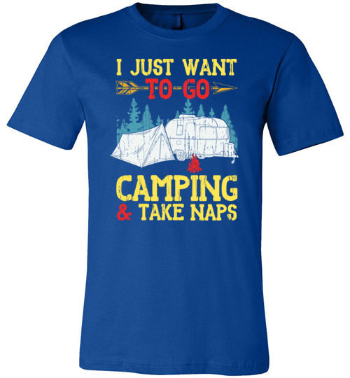 Camping and Naps Canvas