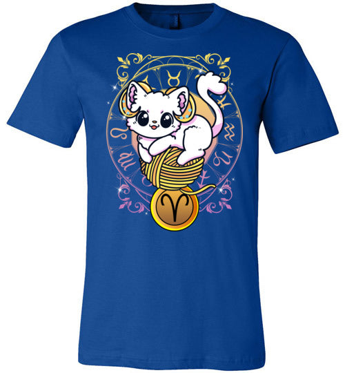 Cat Zodiac Aries Canvas