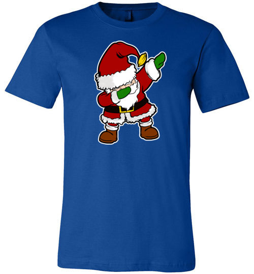 Dabbing Santa Canvas