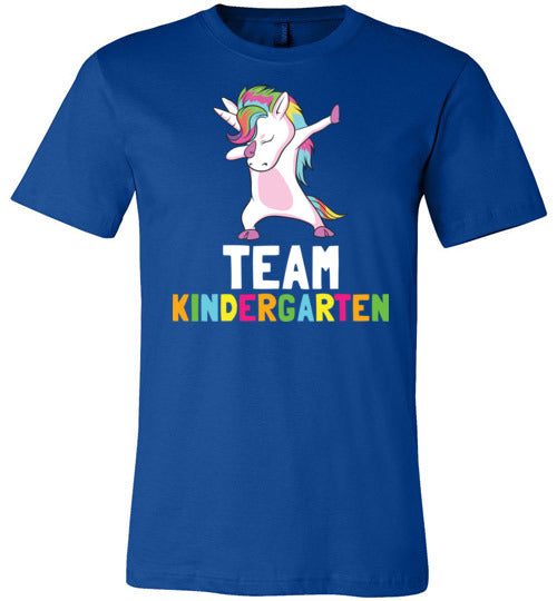 Team Kindergarten Unicorn Canvas