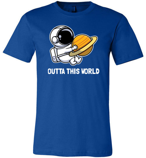 Astronaut Outta This World Canvas