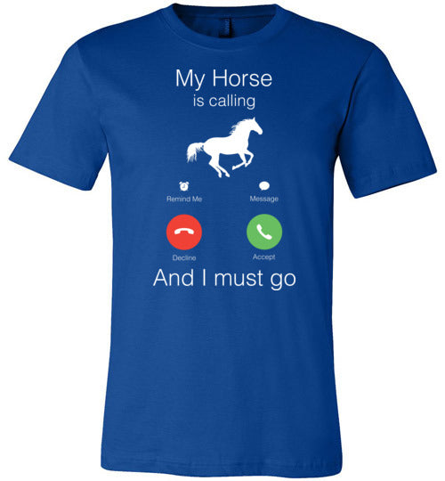 Horse Is Calling Canvas