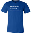 Tradition Definition Canvas