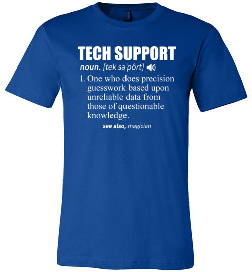 Tech Support Definition Canvas