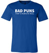 Bad Puns Eye Roll Canvas