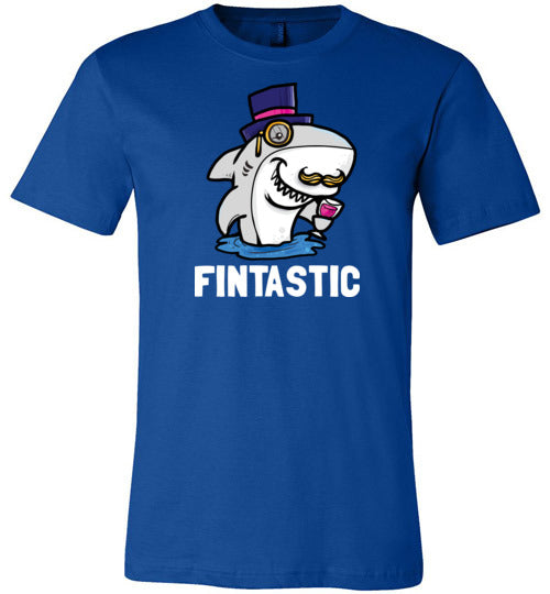 Fintastic Fancy Shark Canvas