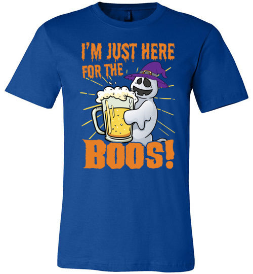 Just Here For The Boos Canvas