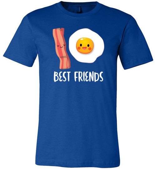 Bacon And Eggs Best Friends Canvas