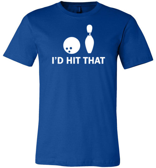 Bowling Hit That Canvas