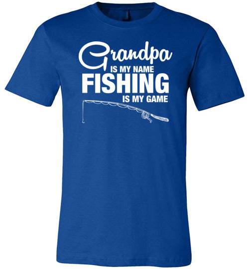 Grandpa Fishing Game Canvas