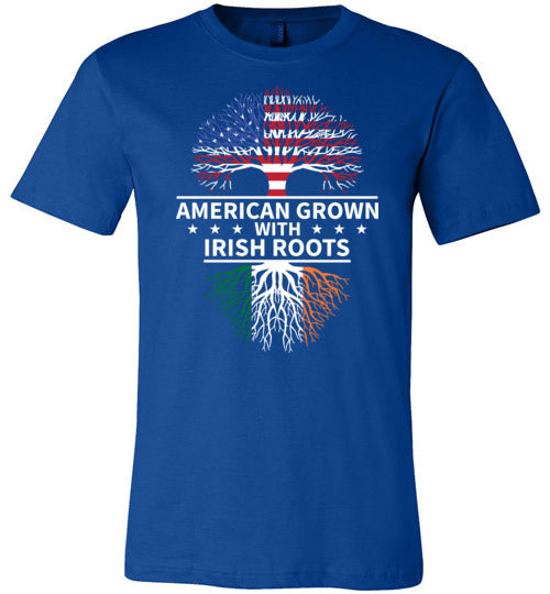 American Grown With Irish Roots Canvas