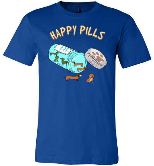 Happy Pills Dachshund Canvas