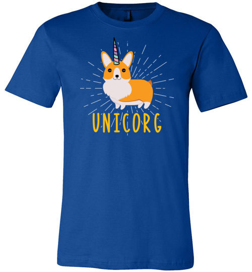 Unicorn Corgi Unicorg Canvas