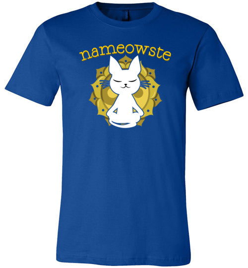 Cat Yoga Nameowste Canvas