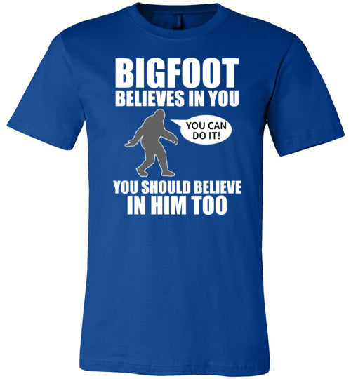 Bigfoot Believes In You Canvas