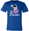 Astronaut Out of this World Canvas