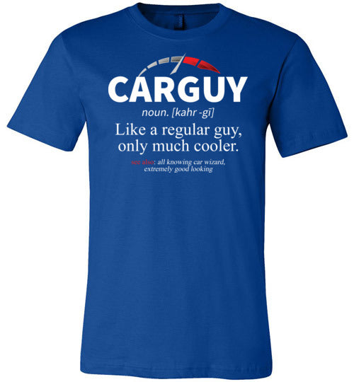 Car Guy Definition Canvas