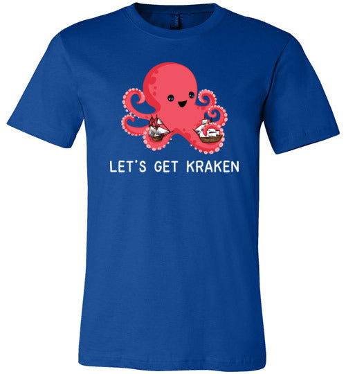 Let's Get Kraken Old Ships Canvas