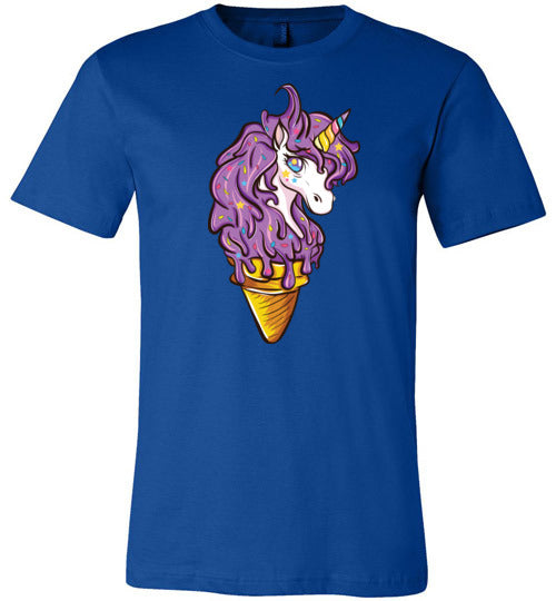 Unicorn Ice Cream Unicone Canvas