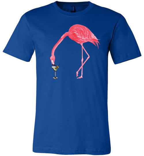 Flamingo Martini Canvas