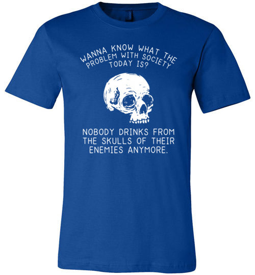 Drink From Skulls Canvas