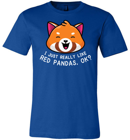 Just Really Like Red Pandas Canvas