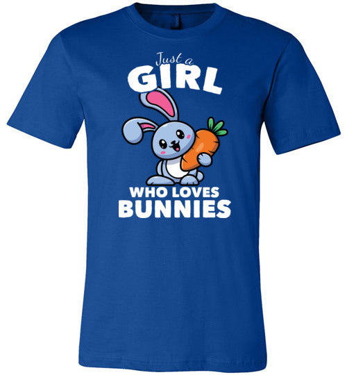 Just a Girl Who Loves Bunnies Canvas