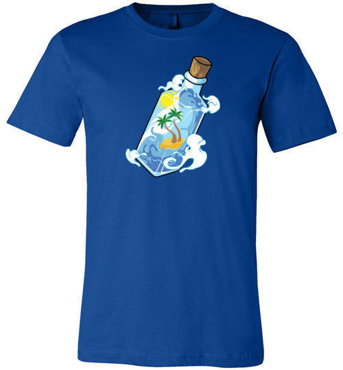 Tropical Paradise In A Bottle Canvas