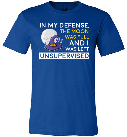 Moon Was Full Left Unsupervised Canvas