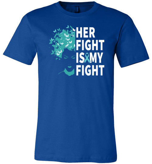 Cervical Cancer Her Fight Canvas
