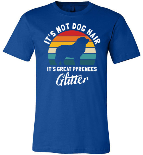 Great Pyrenees Glitter Canvas