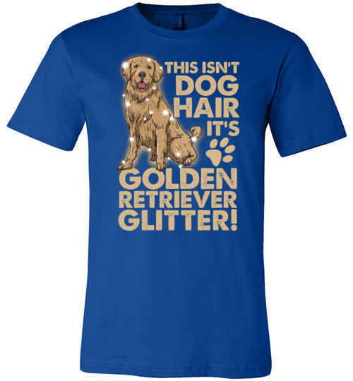 Golden Retriever Glitter Canvas