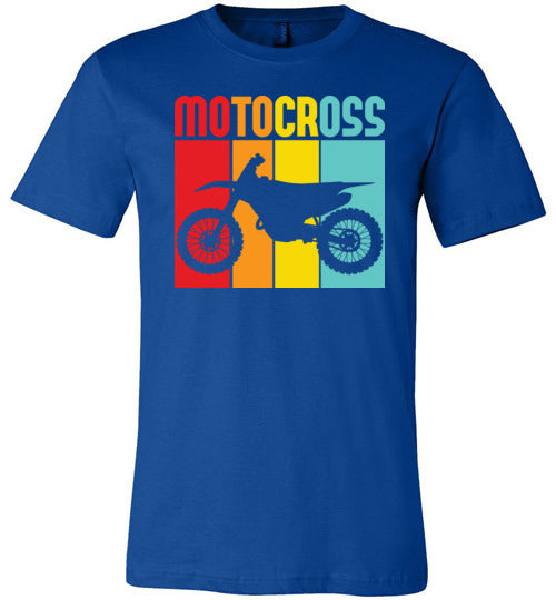 Motocross Retro Canvas