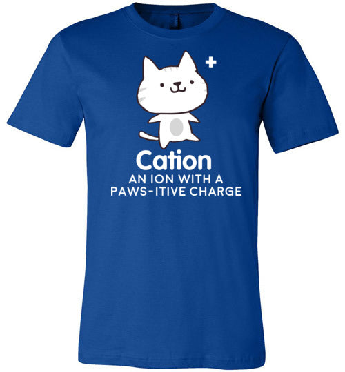 Cation Pawsitive Charge Canvas