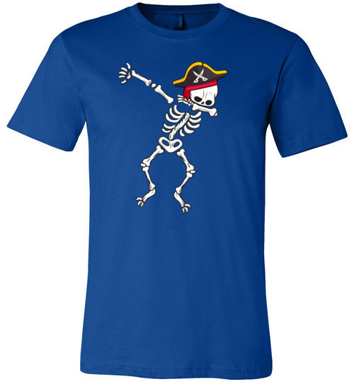 Pirate Dabbing Skeleton Canvas