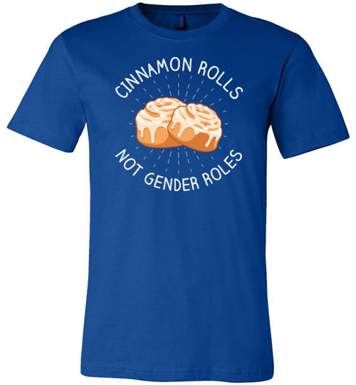 Cinnamon Rolls Not Gender Rolls Canvas