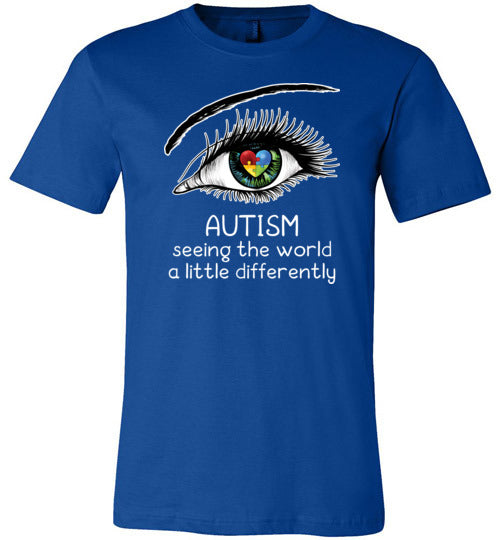 Autism Seeing The World Differently Canvas