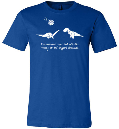 Crumpled Ball Origami Dinosaurs Canvas