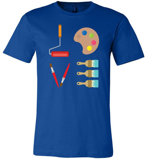 Love Art Tools Canvas