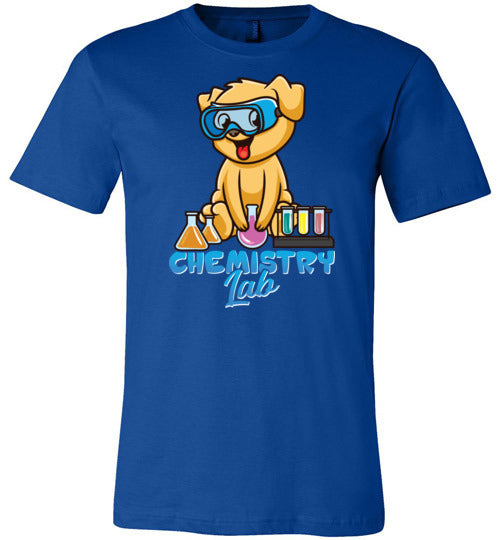 Chemistry Lab Dog Canvas