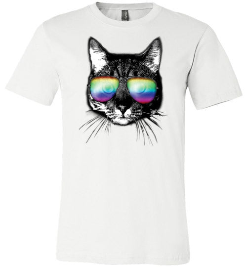 Cat Sunglasses LGBT Canvas