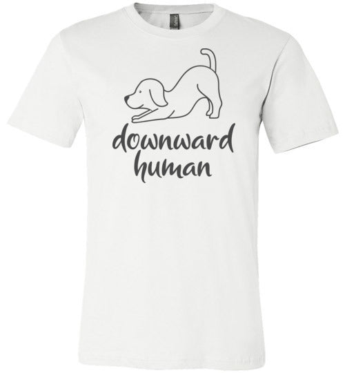 Downward Human Canvas