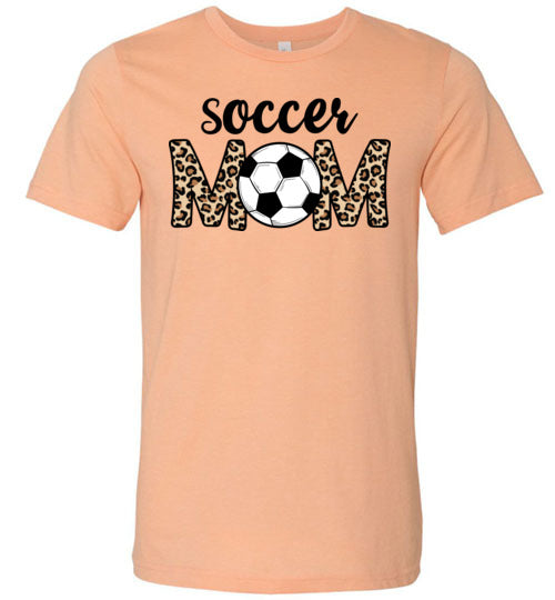 Soccer Mom Leopard Print Canvas