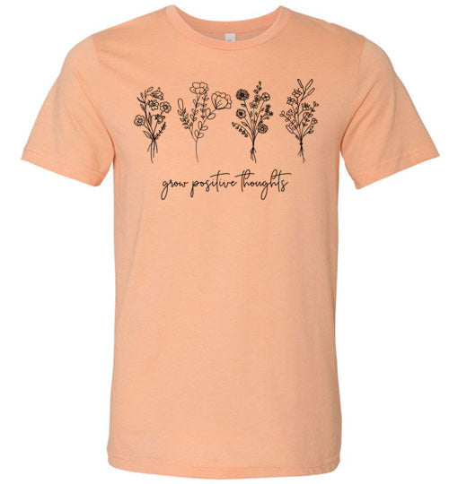 Grow Positive Thoughts Canvas