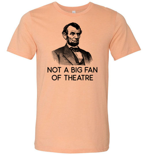 Lincoln Not A Big Fan Of Theatre Light Shirts