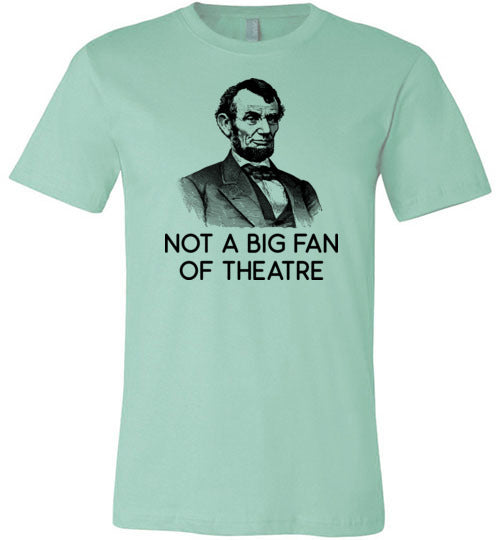 Lincoln Not A Big Fan Of Theatre Light Shirts